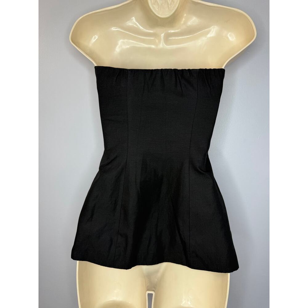 COS Bandeau Corset Top Linen Blend Classic Women's 2 - Picture 5 of 9